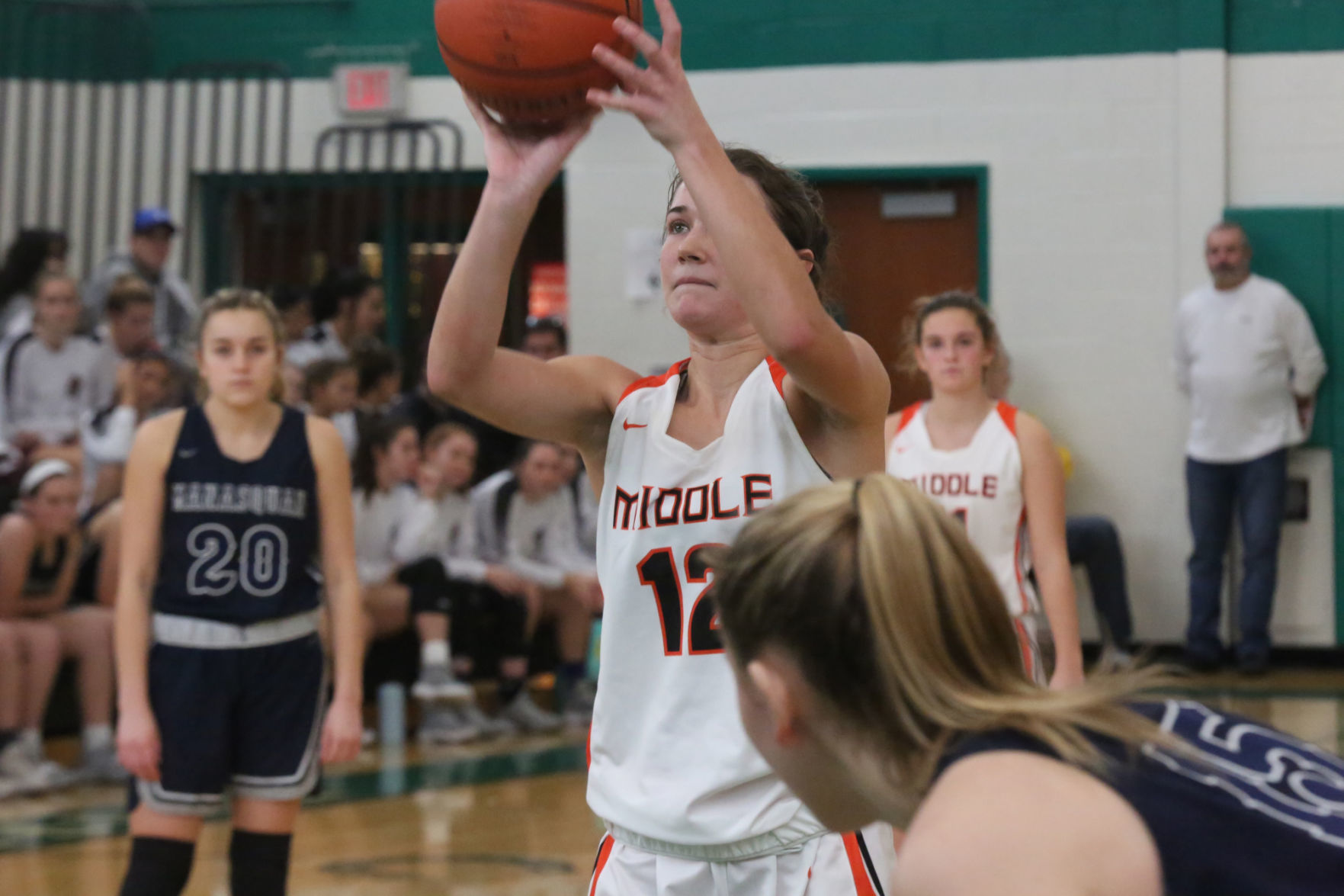 Middle Manasquan girls basketball